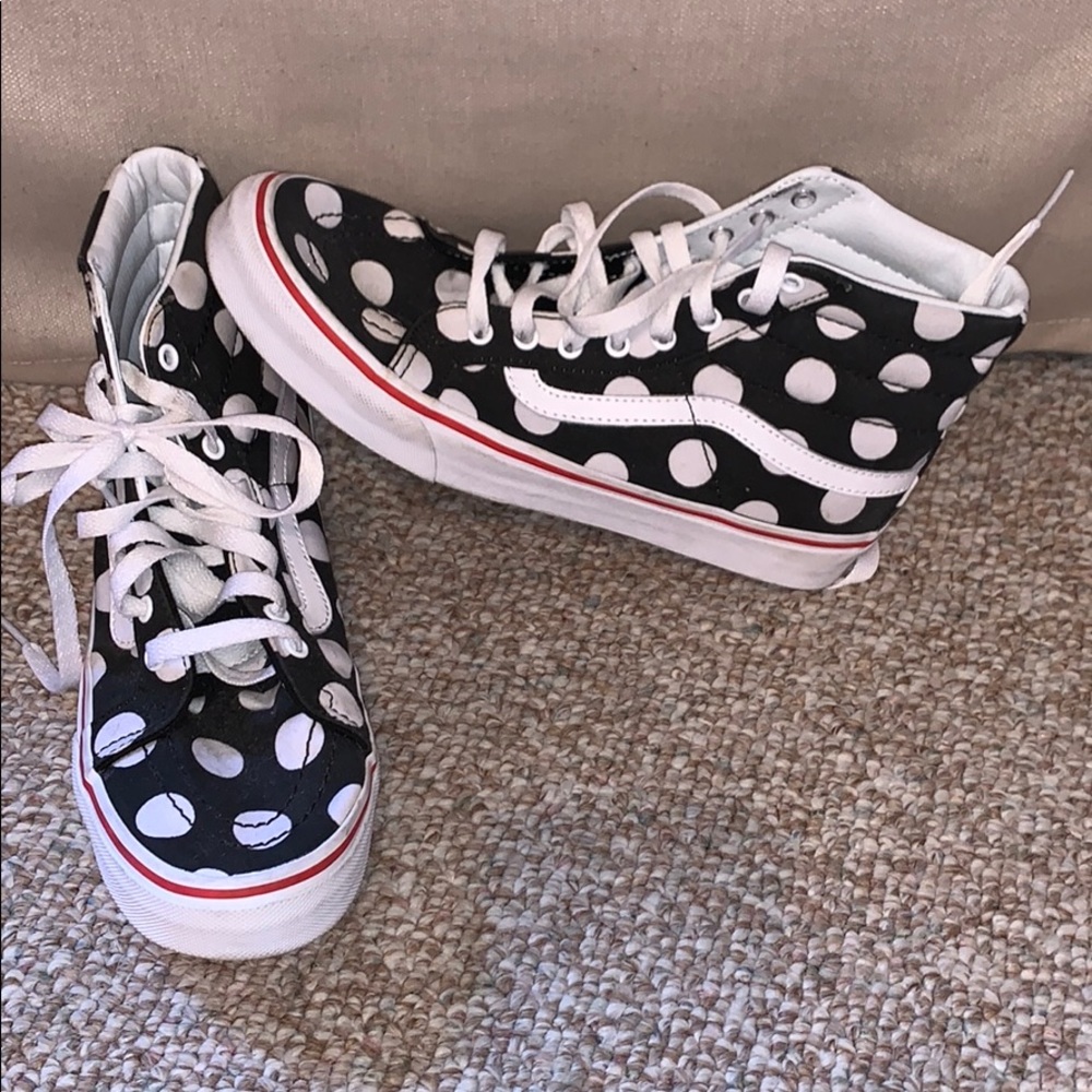 Vans High Top Shoes Size 8.5